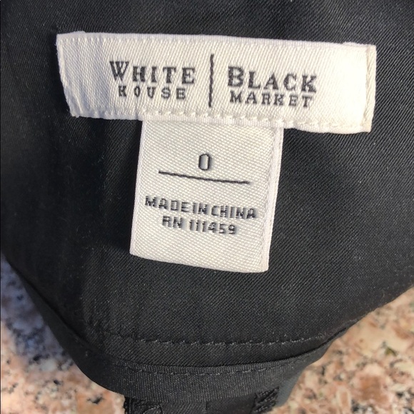 WHITE HOUSE BLACK MARKET SKIRT SZ 0 - Picture 4 of 5